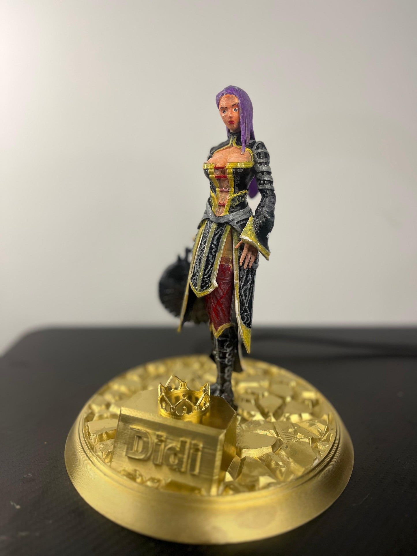 Female Shaman Trophy Black Clothing