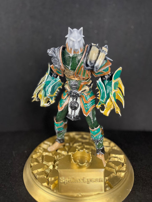 Lycan Trophy Green Armour