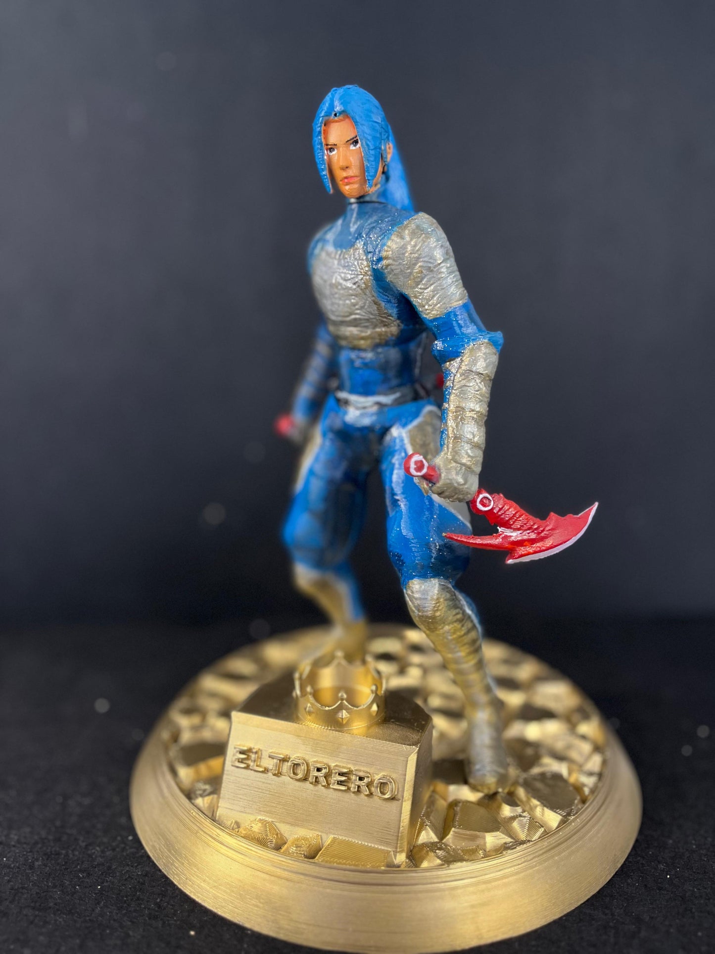 Ninja Trophy Blue Suit