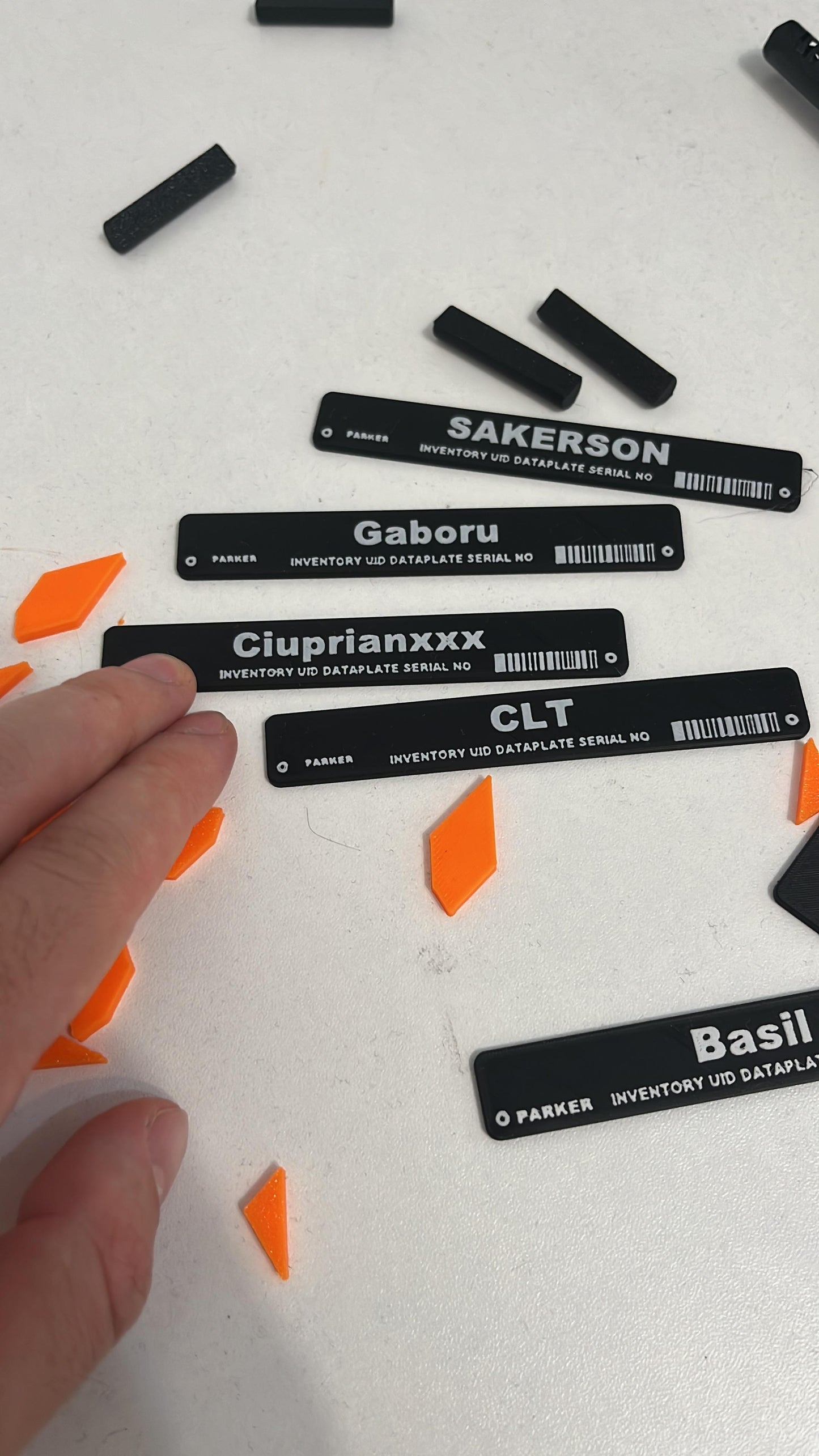 Separate Magnetic Nametag