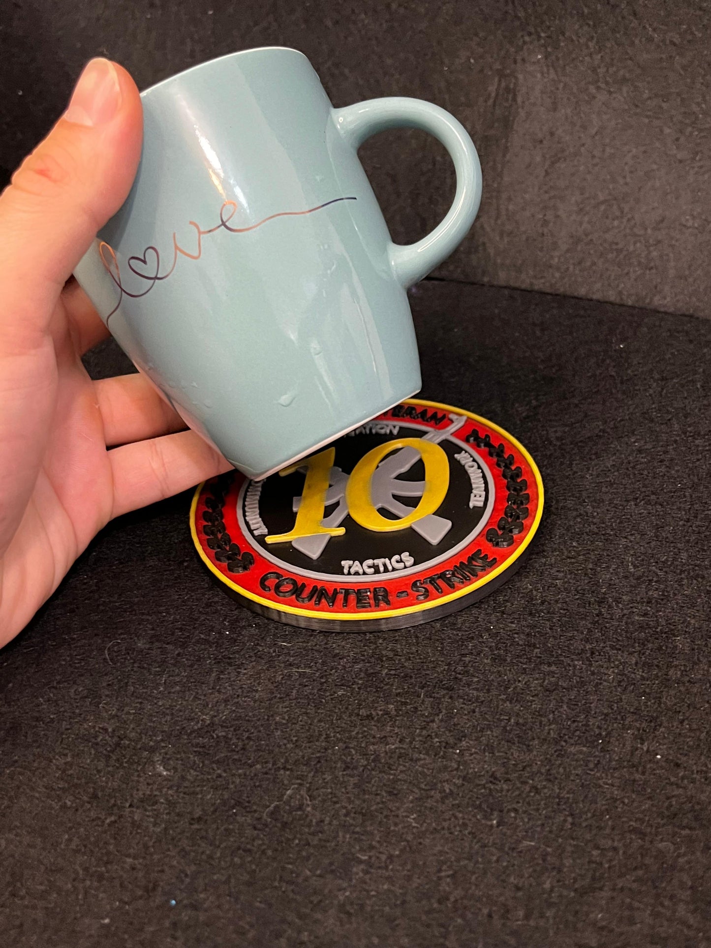 Suport de pahar VETERAN SHOOTER COIN