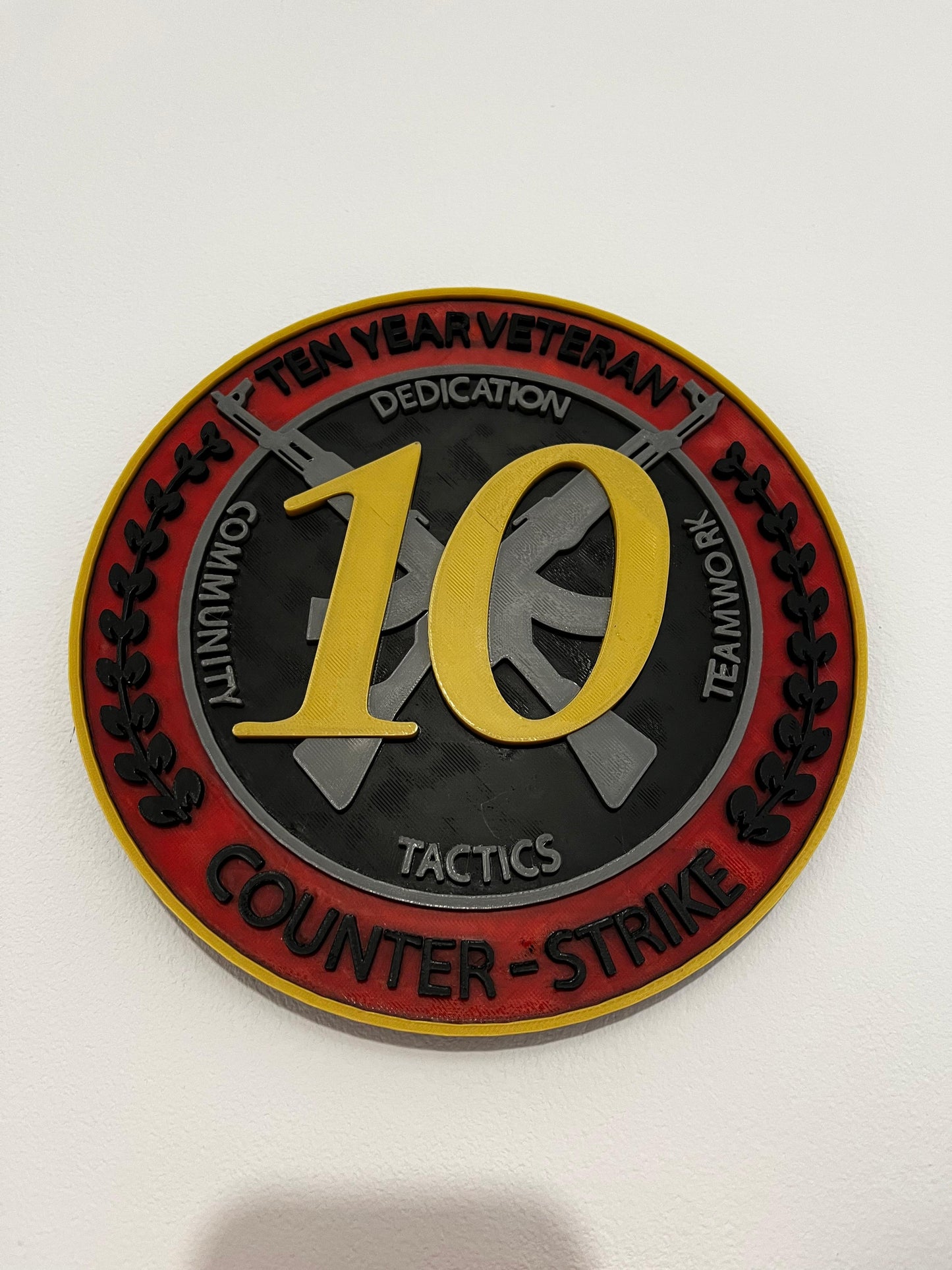 VETERAN SHOOTER COIN 20cm