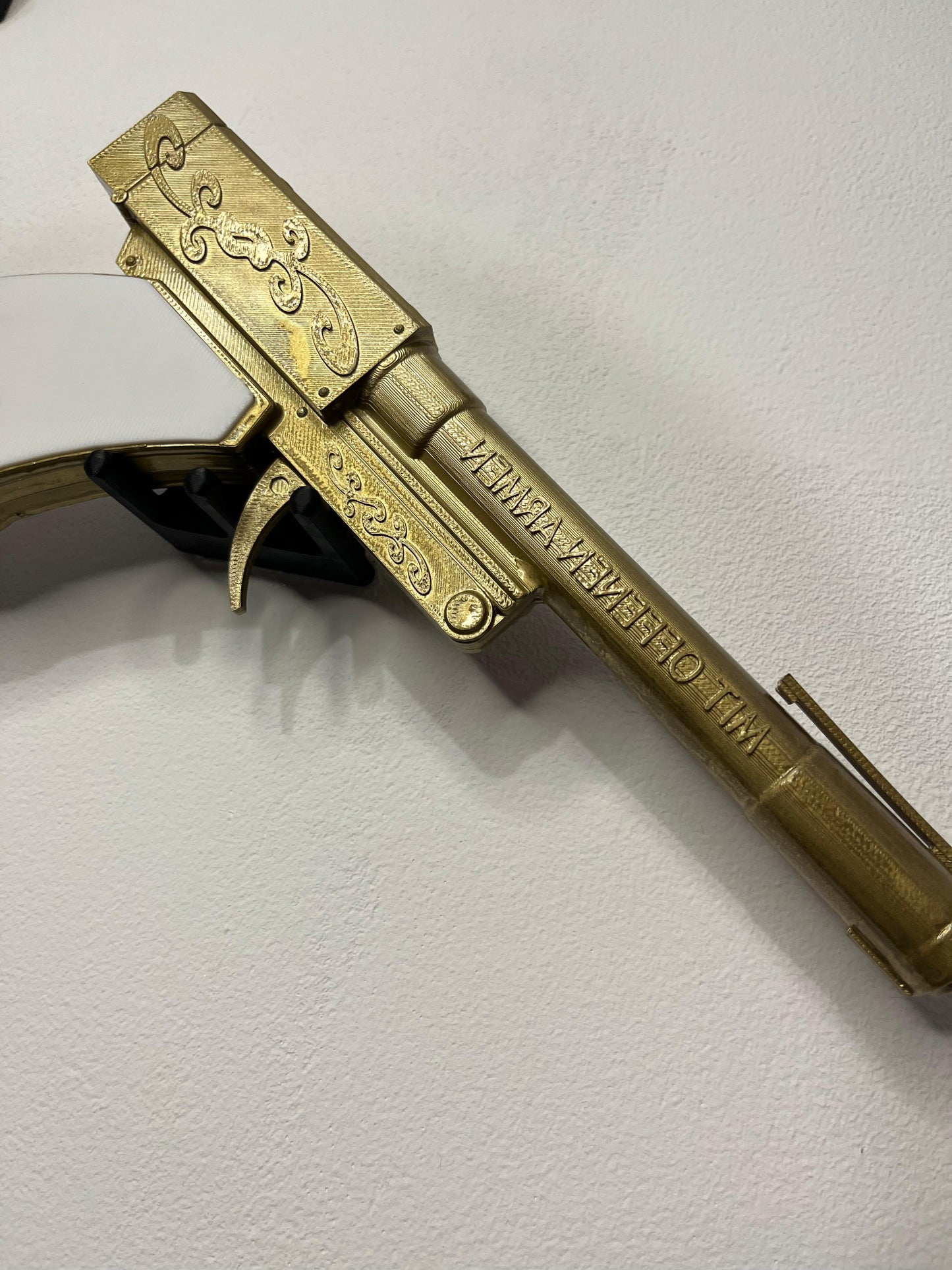 Golden Pistol Toy