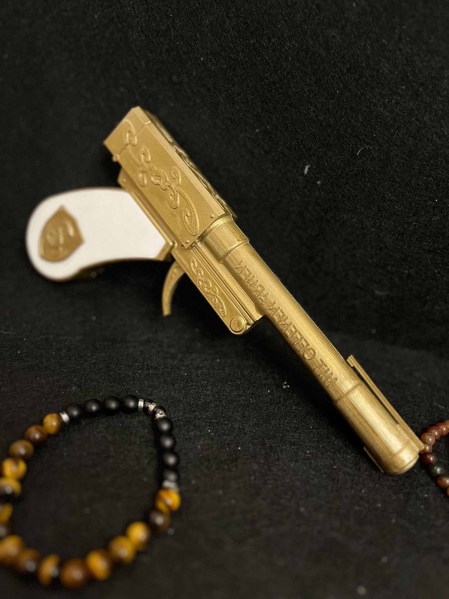 Golden Pistol Toy