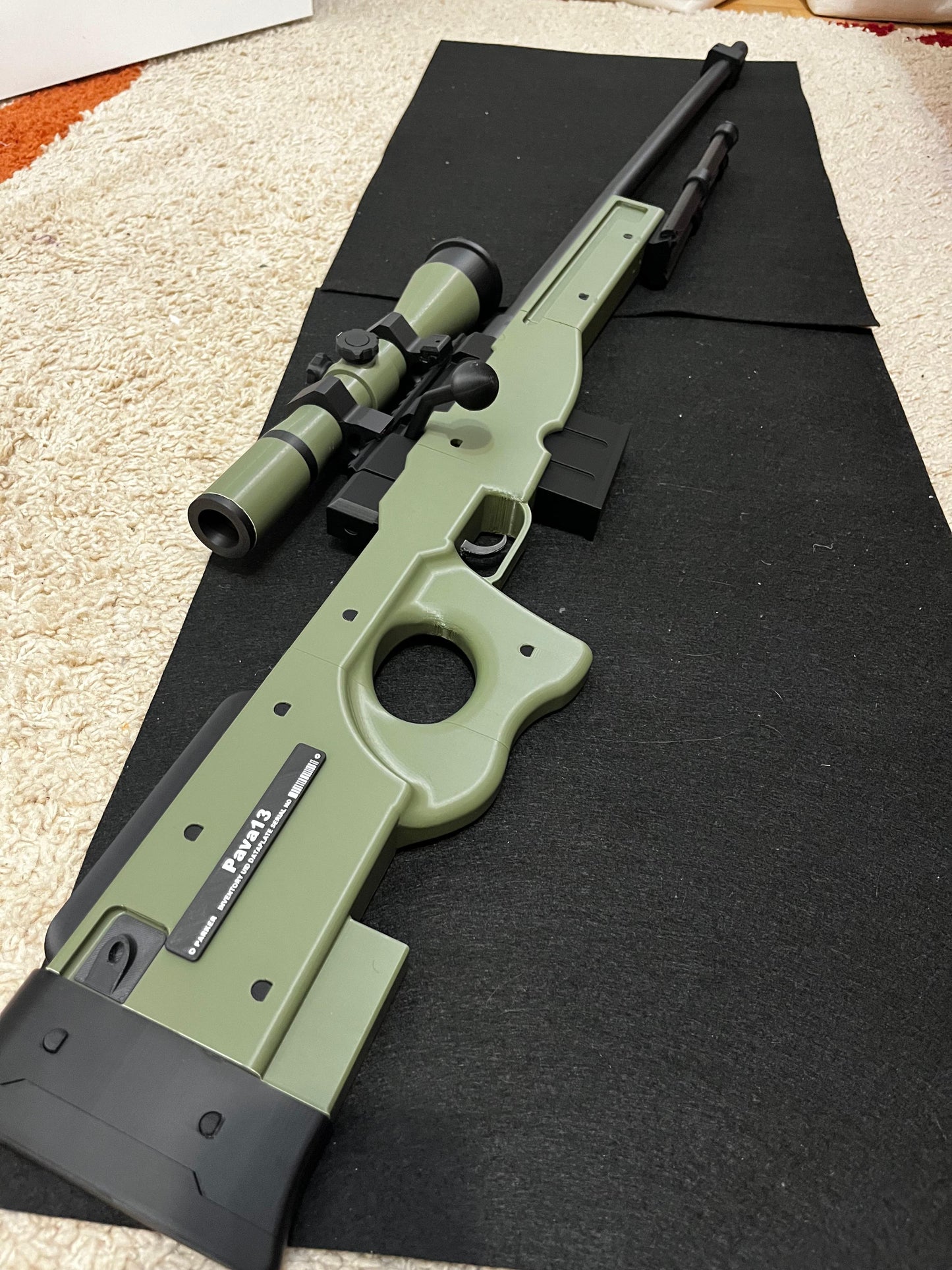 Army Green Sniper Toy