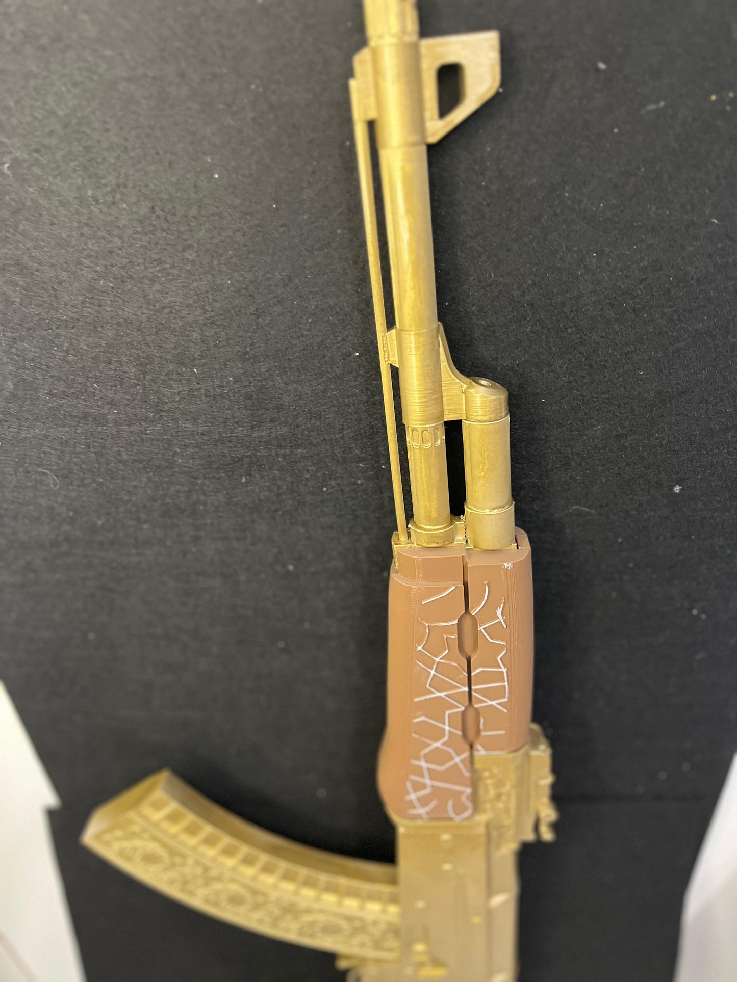 Gold AK-47 Toy