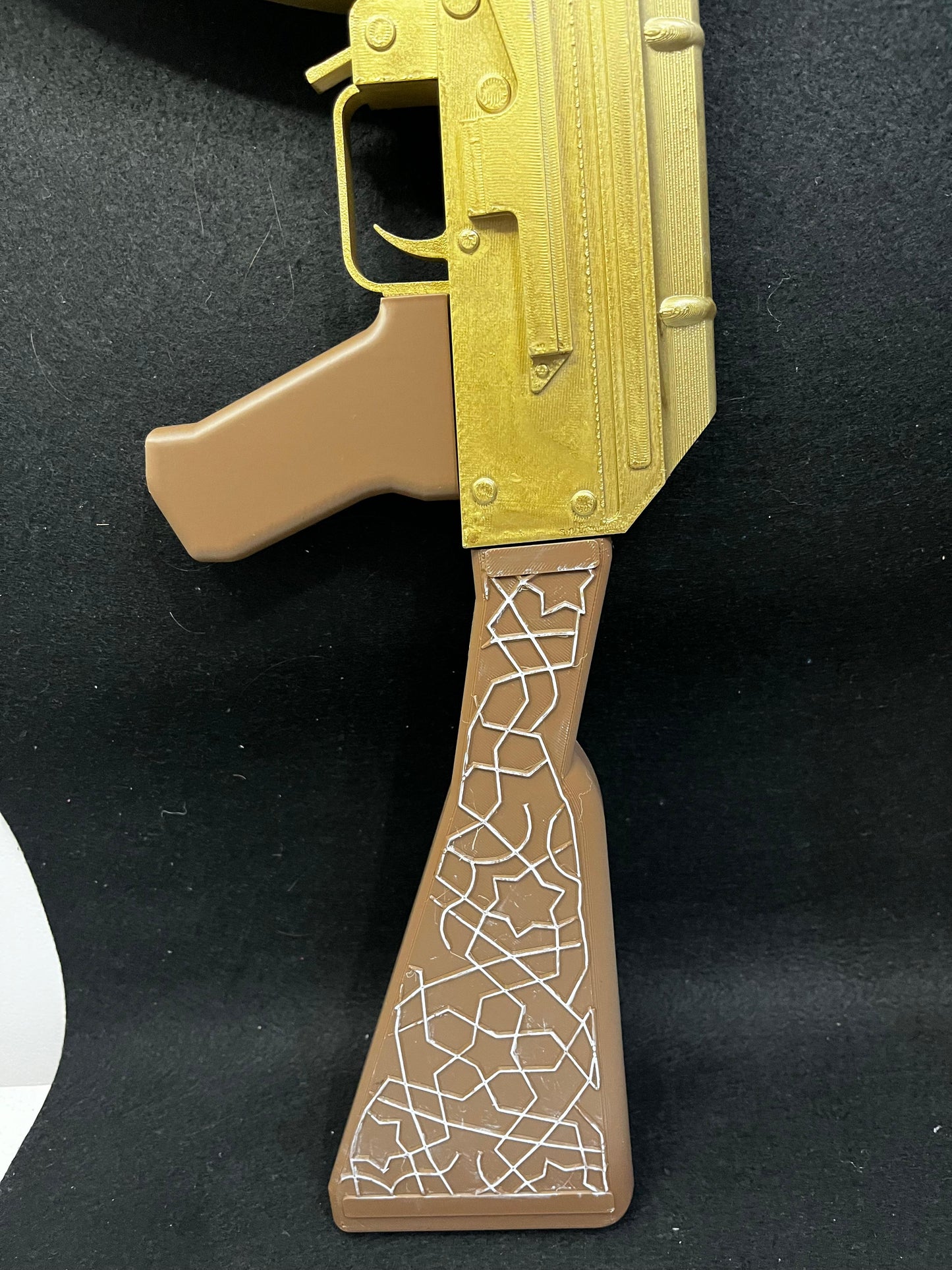 Gold AK-47 Toy