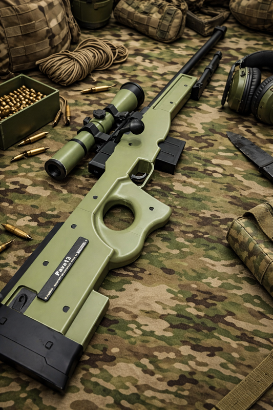 Army Green Sniper Toy
