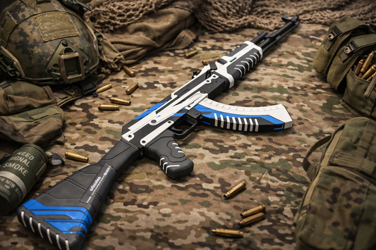 Blue AK-47