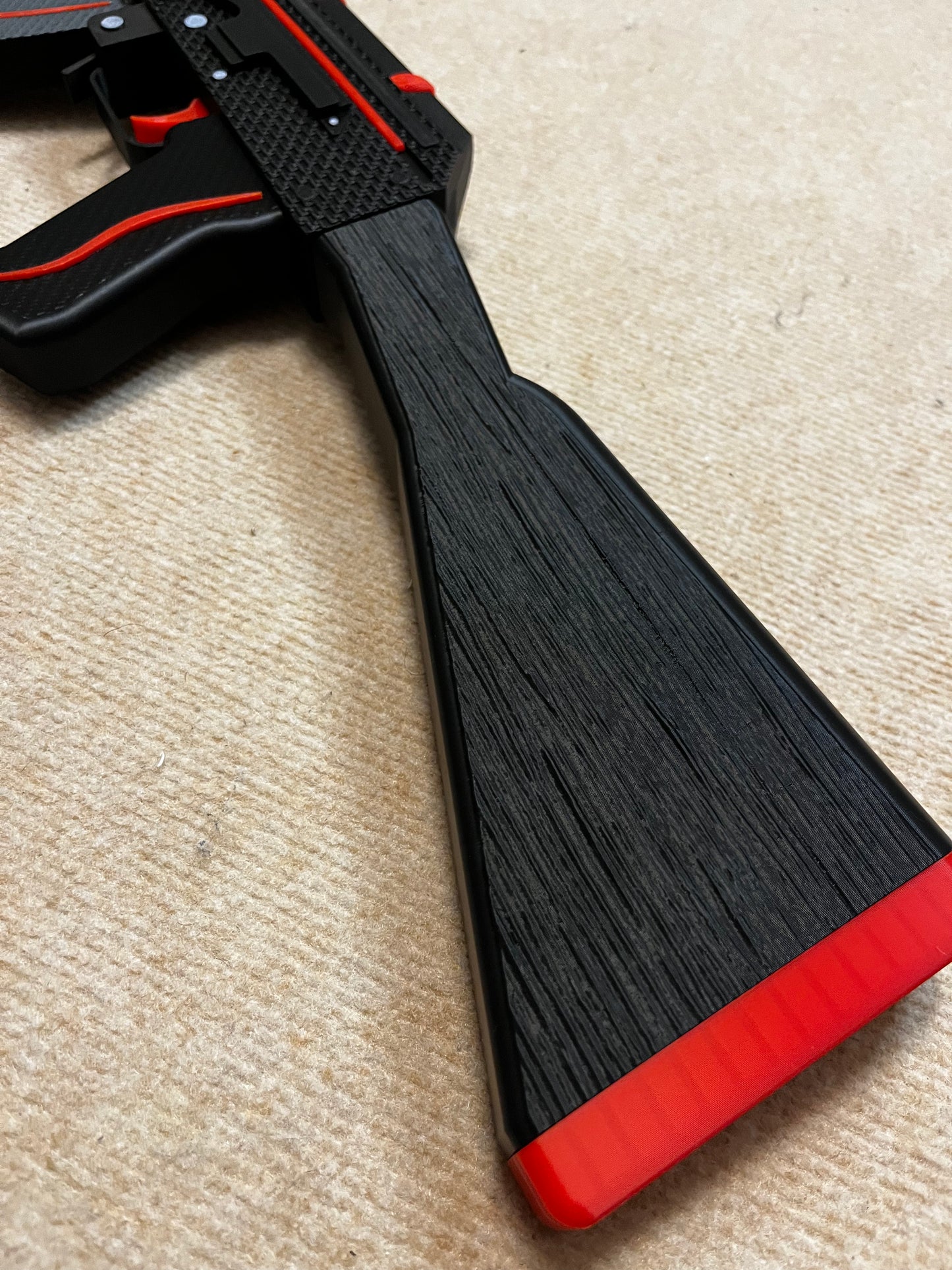 Black & Red AK-47 Toy