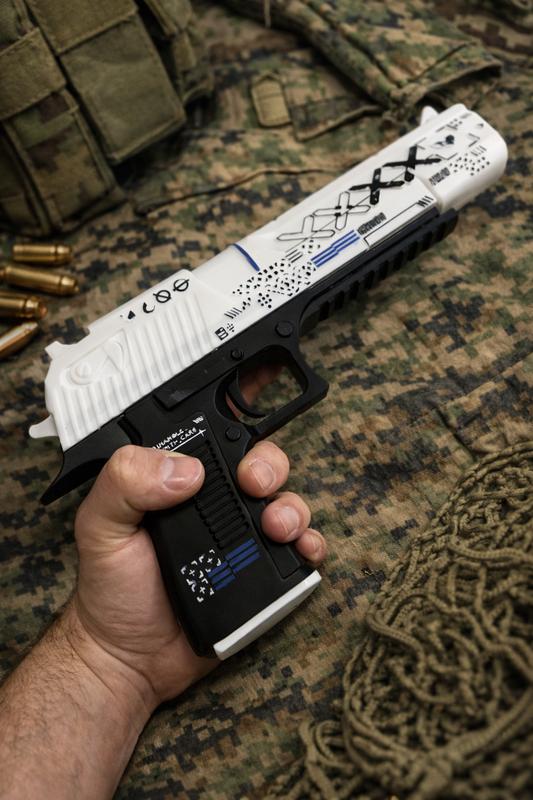 White Deagle Toy