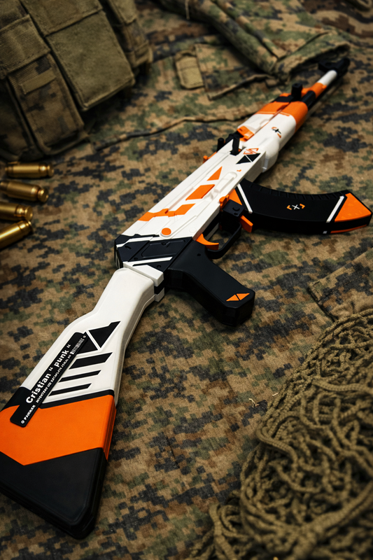 Orange AK-47 Toy