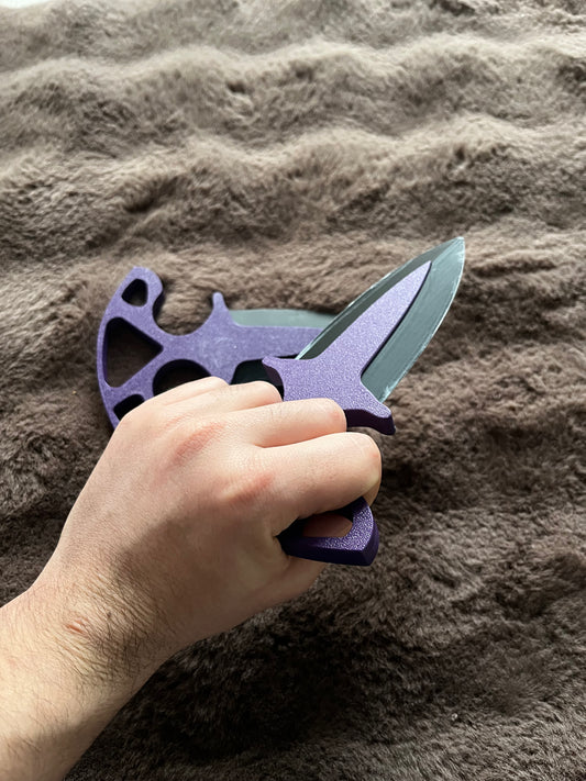 Violet Double Daggers Toy