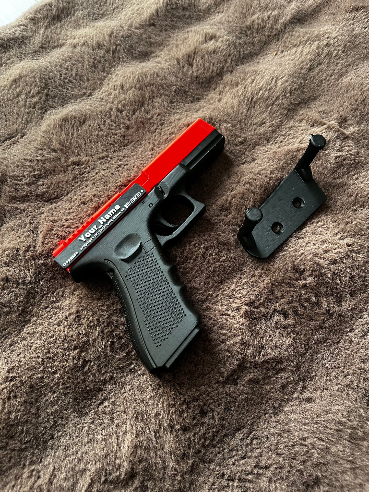 Candy Red Glock Toy