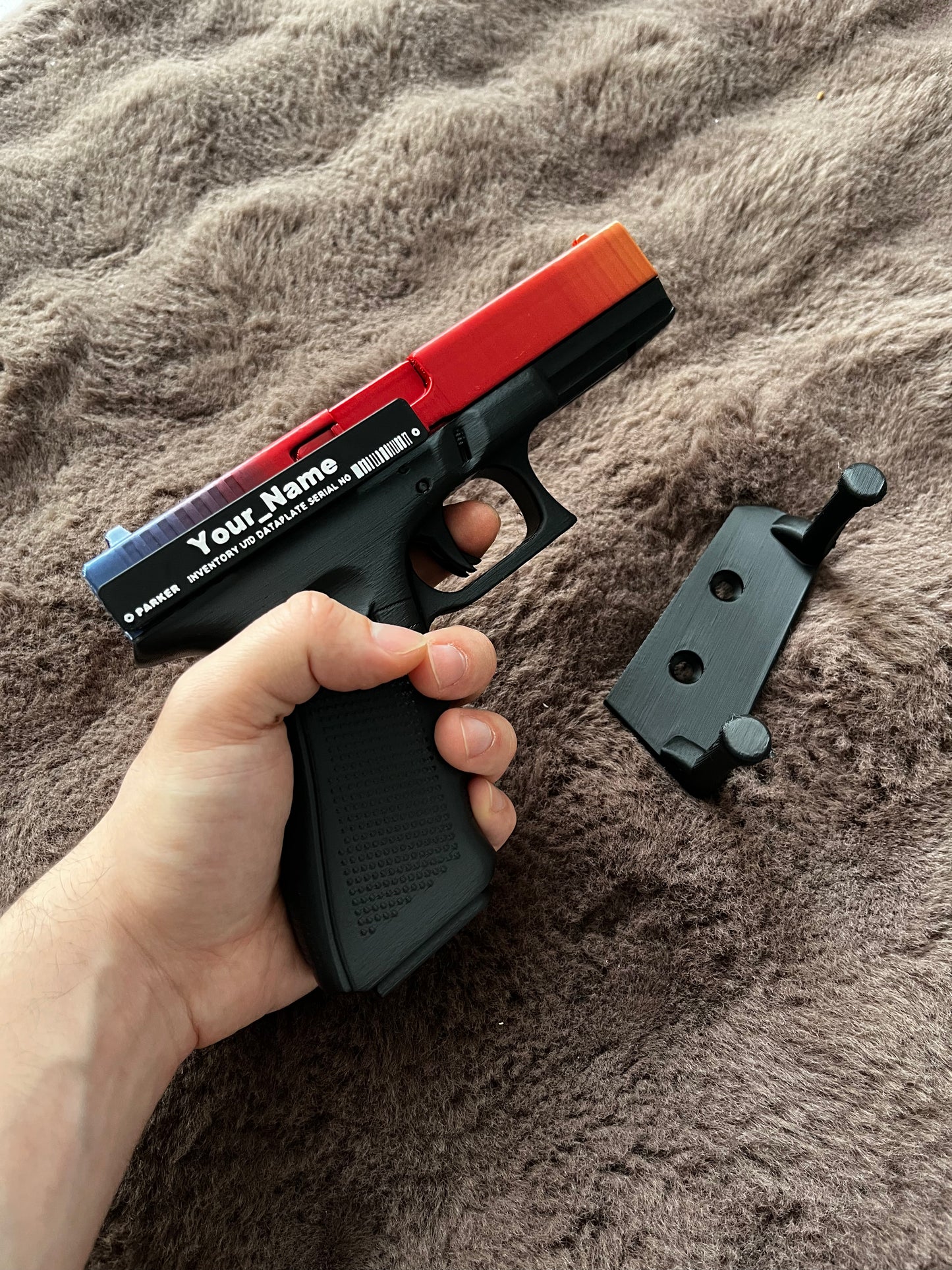 Rainbow Glock Toy