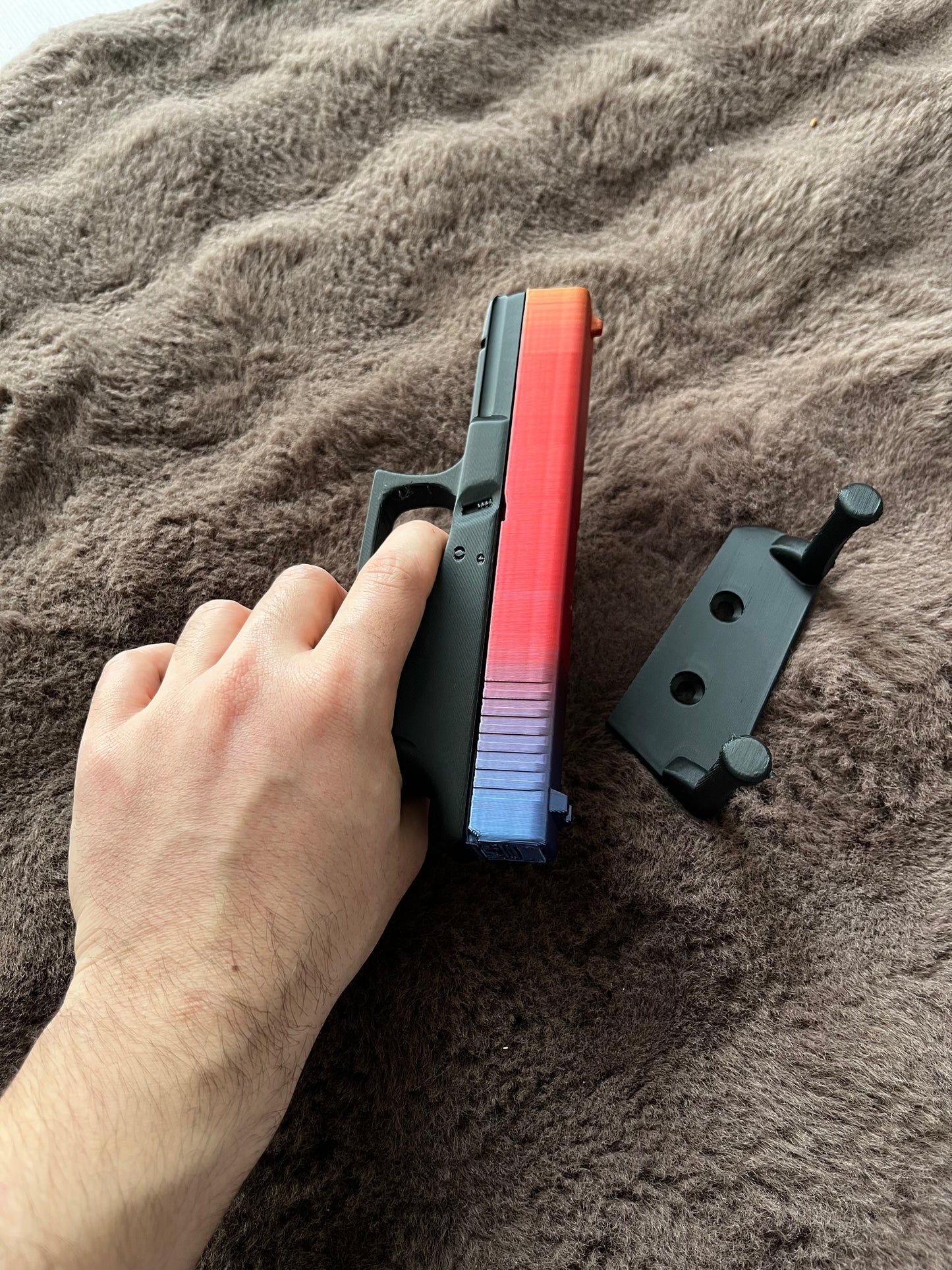 Rainbow Glock Toy