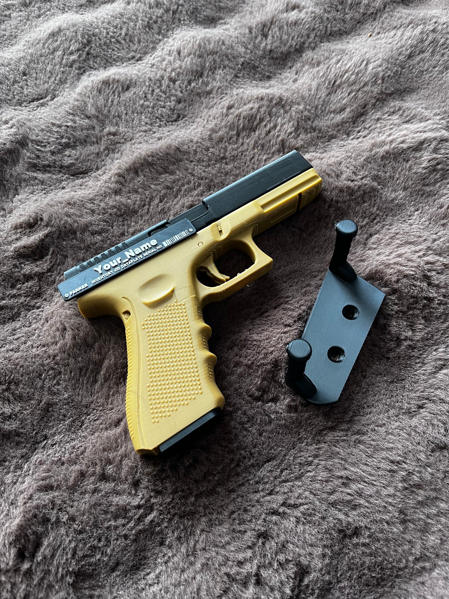 Brown Glock Toy