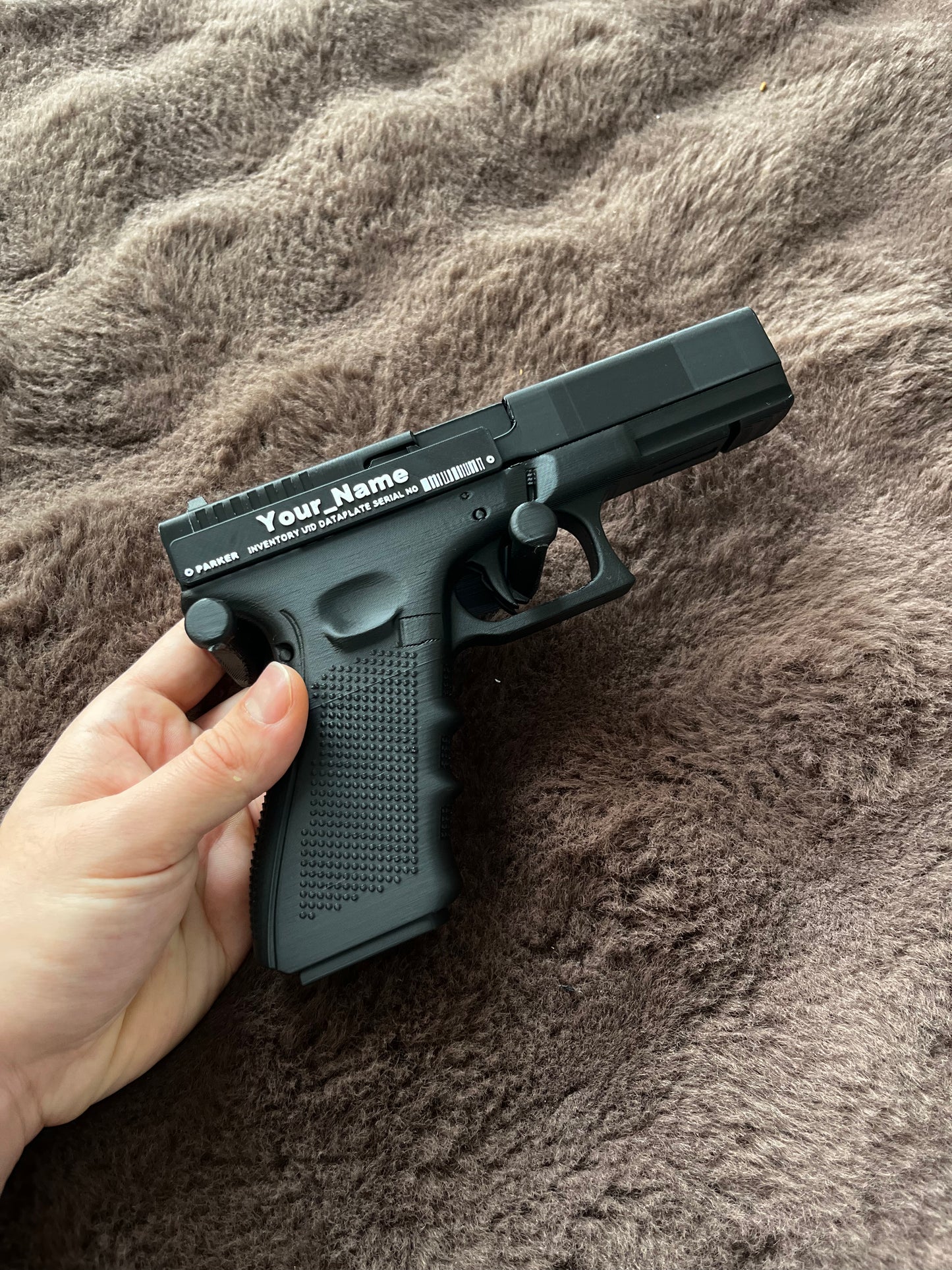 FULL BLACK Glock Toy