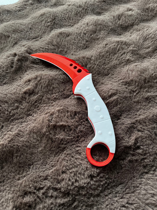 RUBY RED Curved Knife Toy