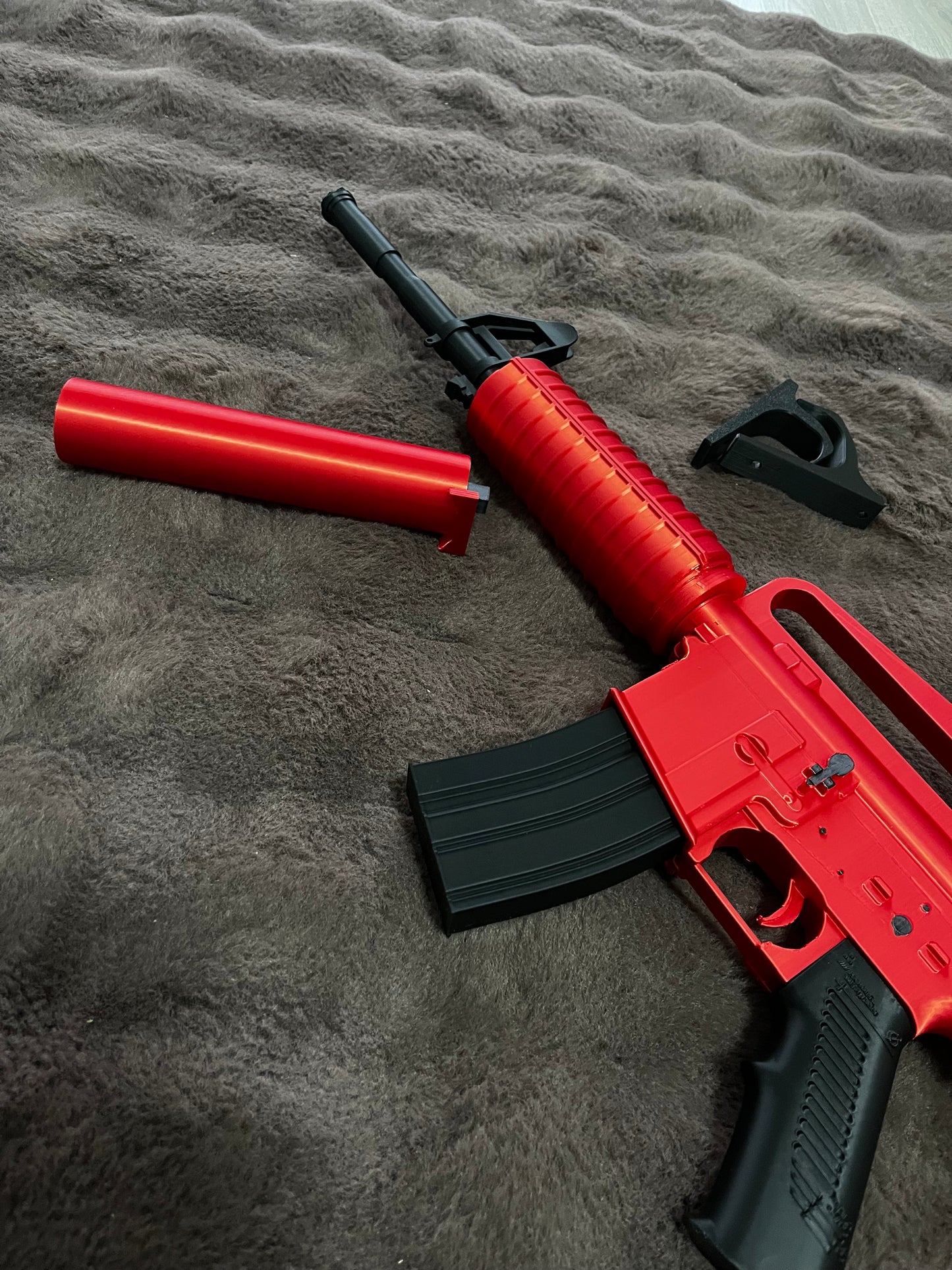 Hot Red Metal M4A1-S Toy