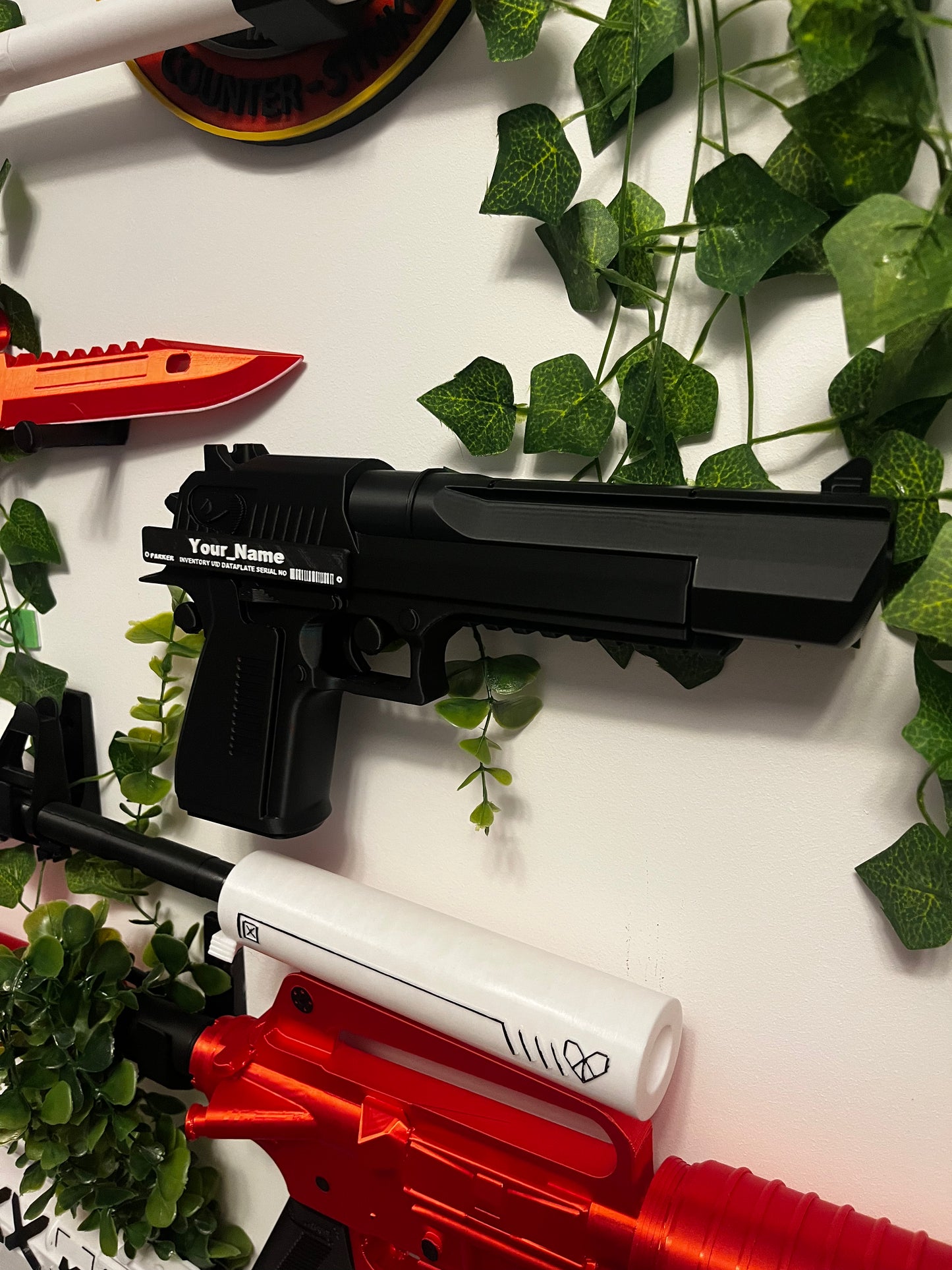 Full Black Deagle Toy