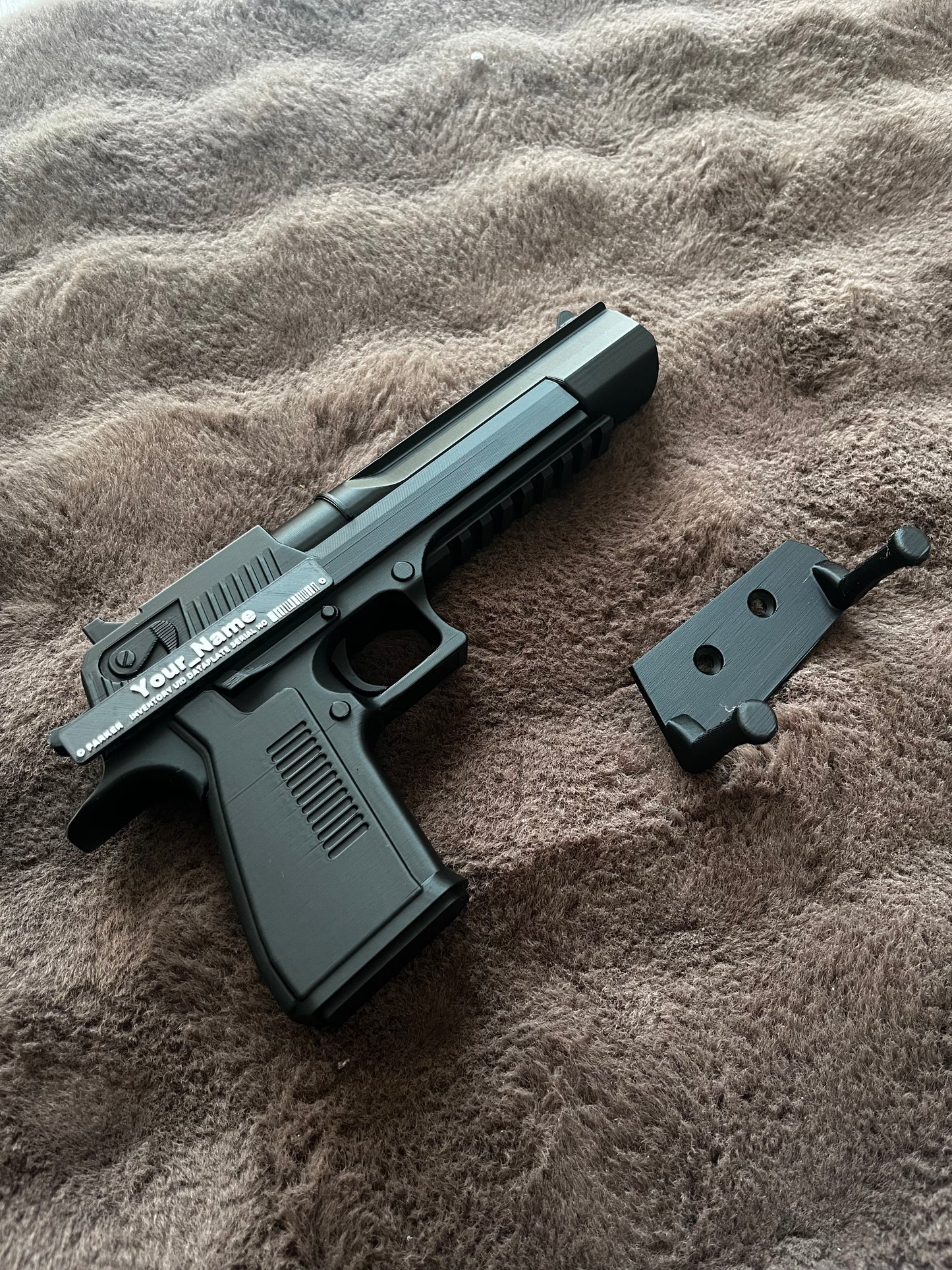 Full Black Deagle Toy