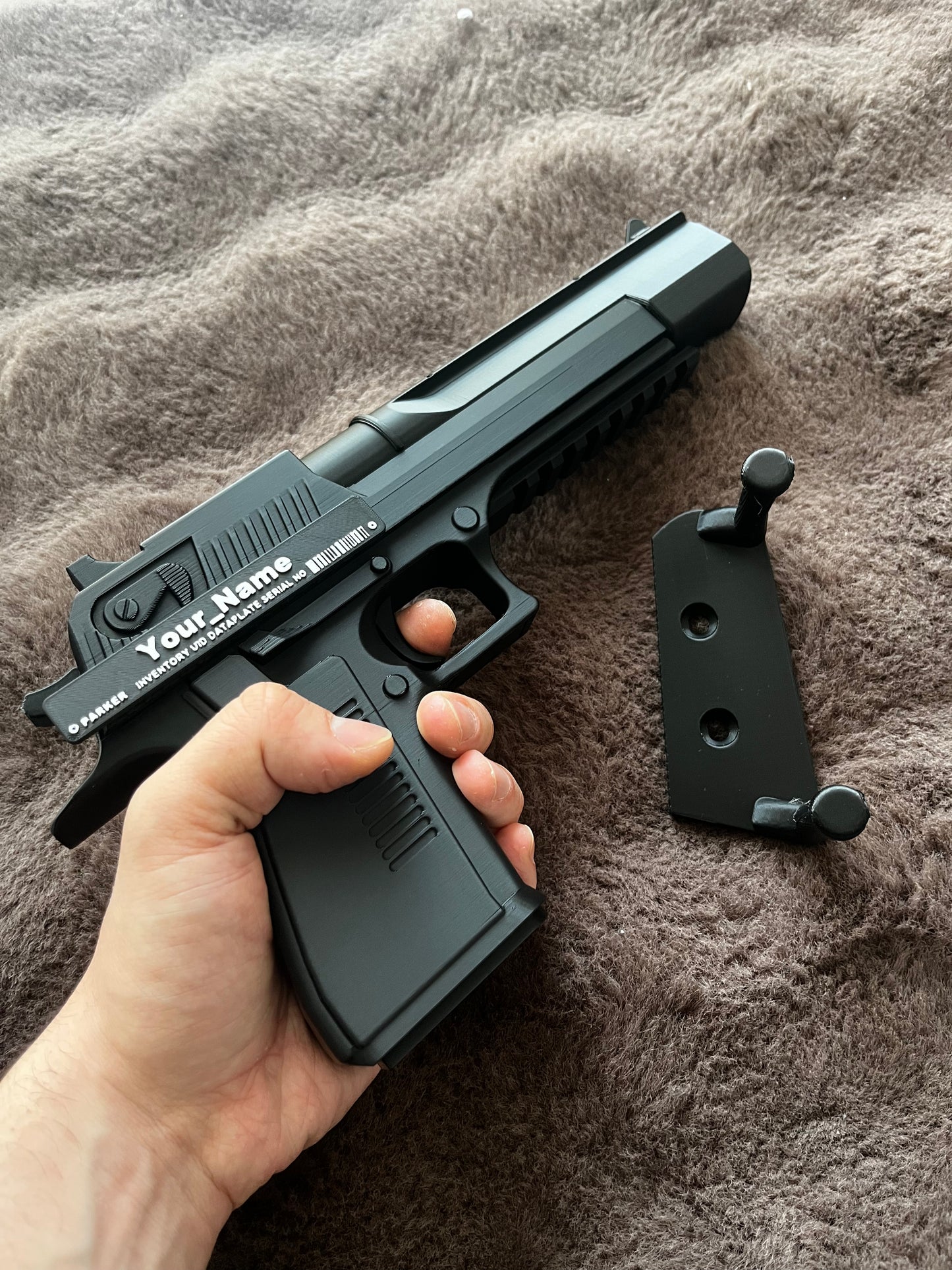 Full Black Deagle Toy