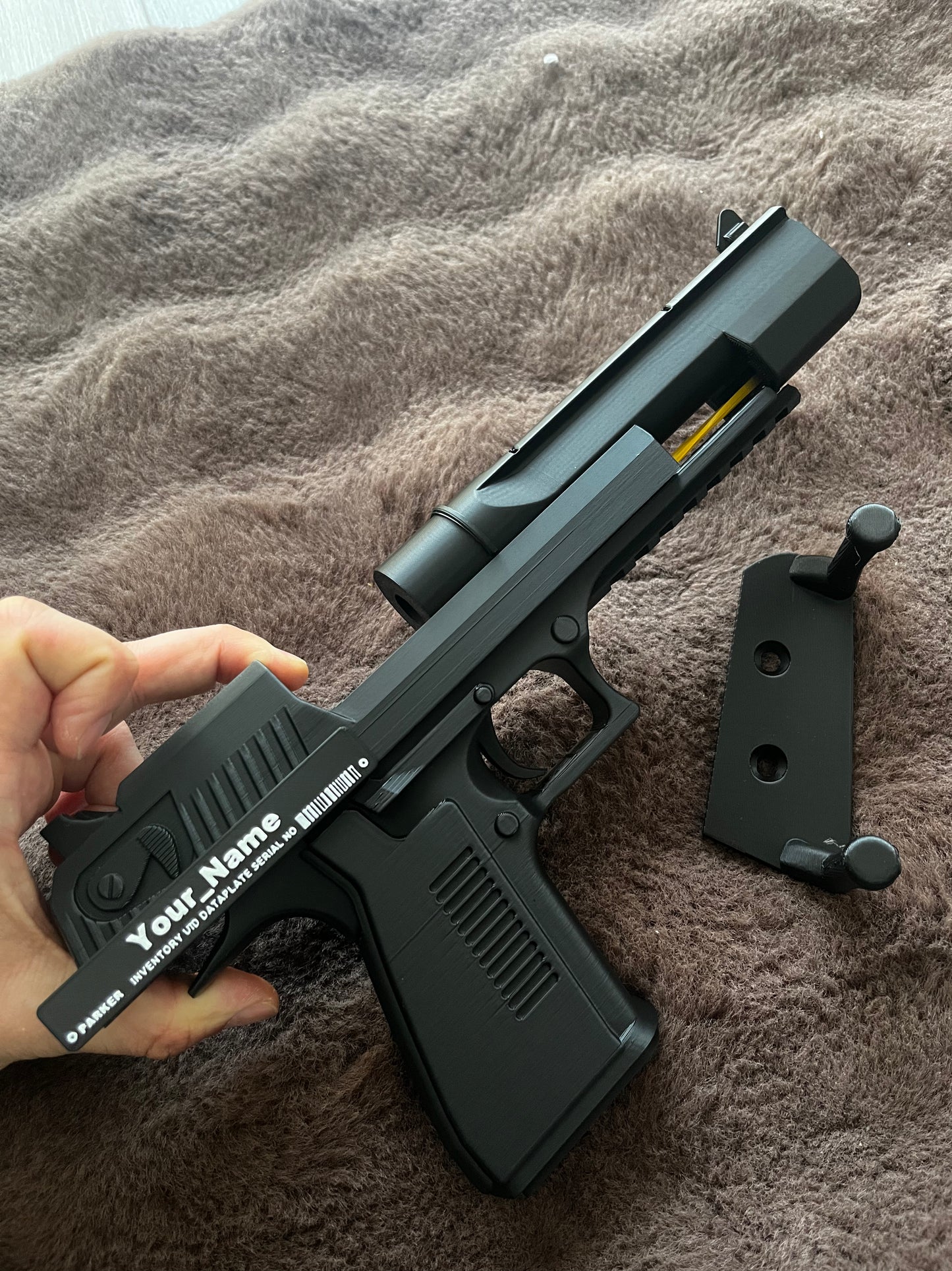 Full Black Deagle Toy