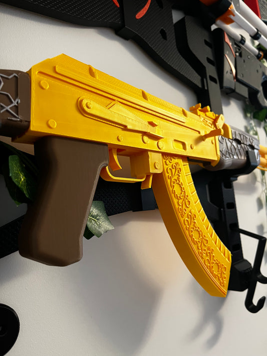 Gold AK-47 Toy