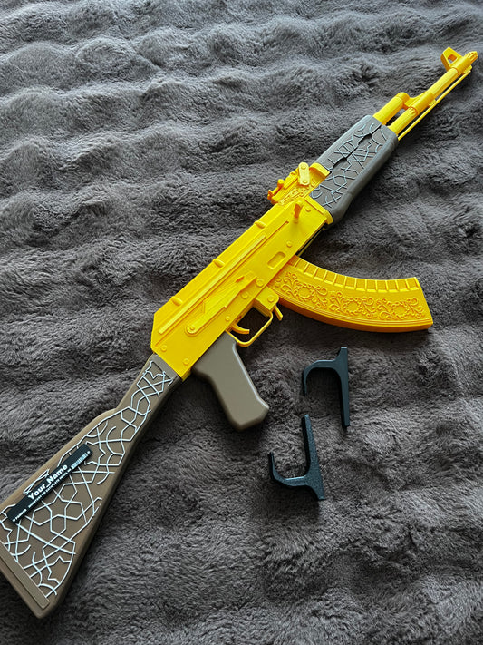 Gold AK-47 Toy