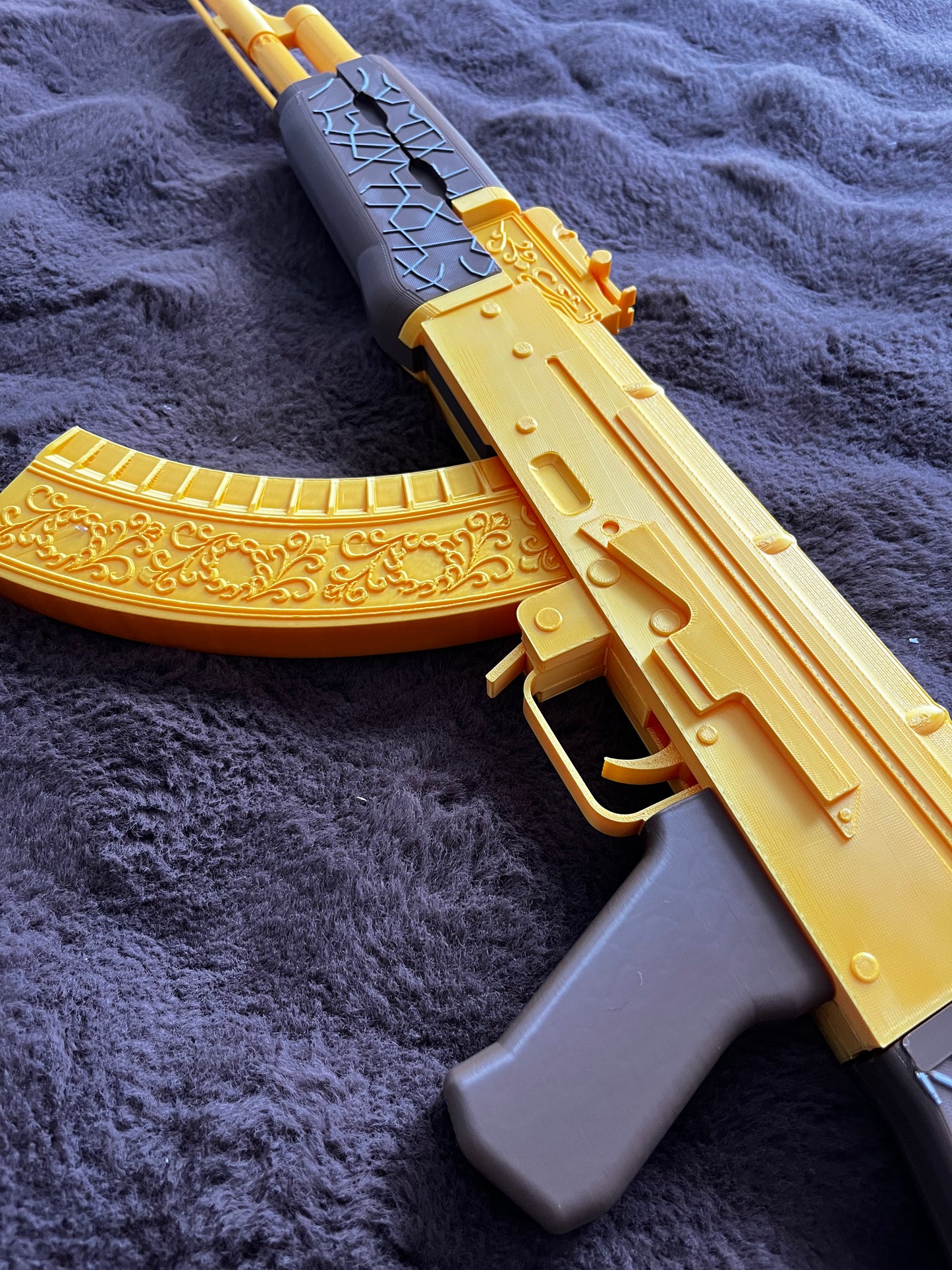 Gold AK-47 Toy
