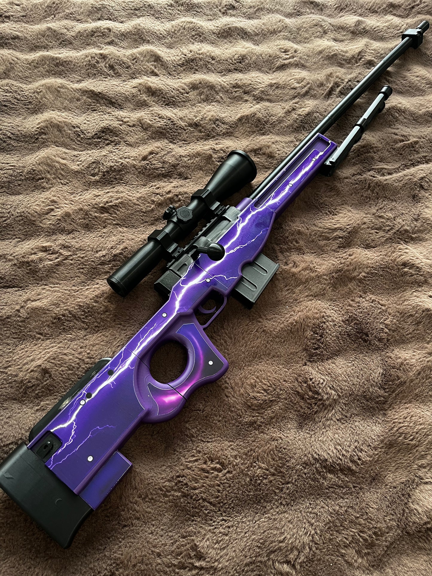 Purple Lightning Sniper Toy