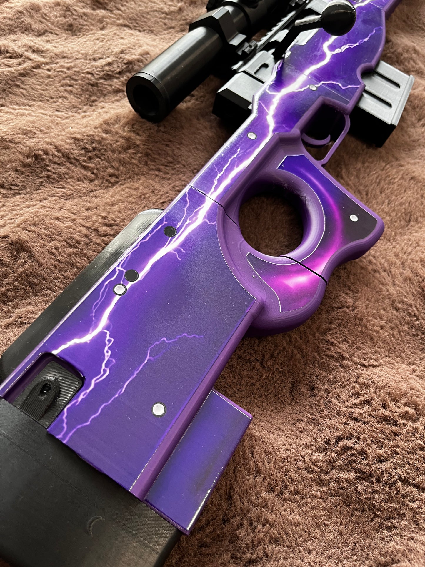 Purple Lightning Sniper Toy