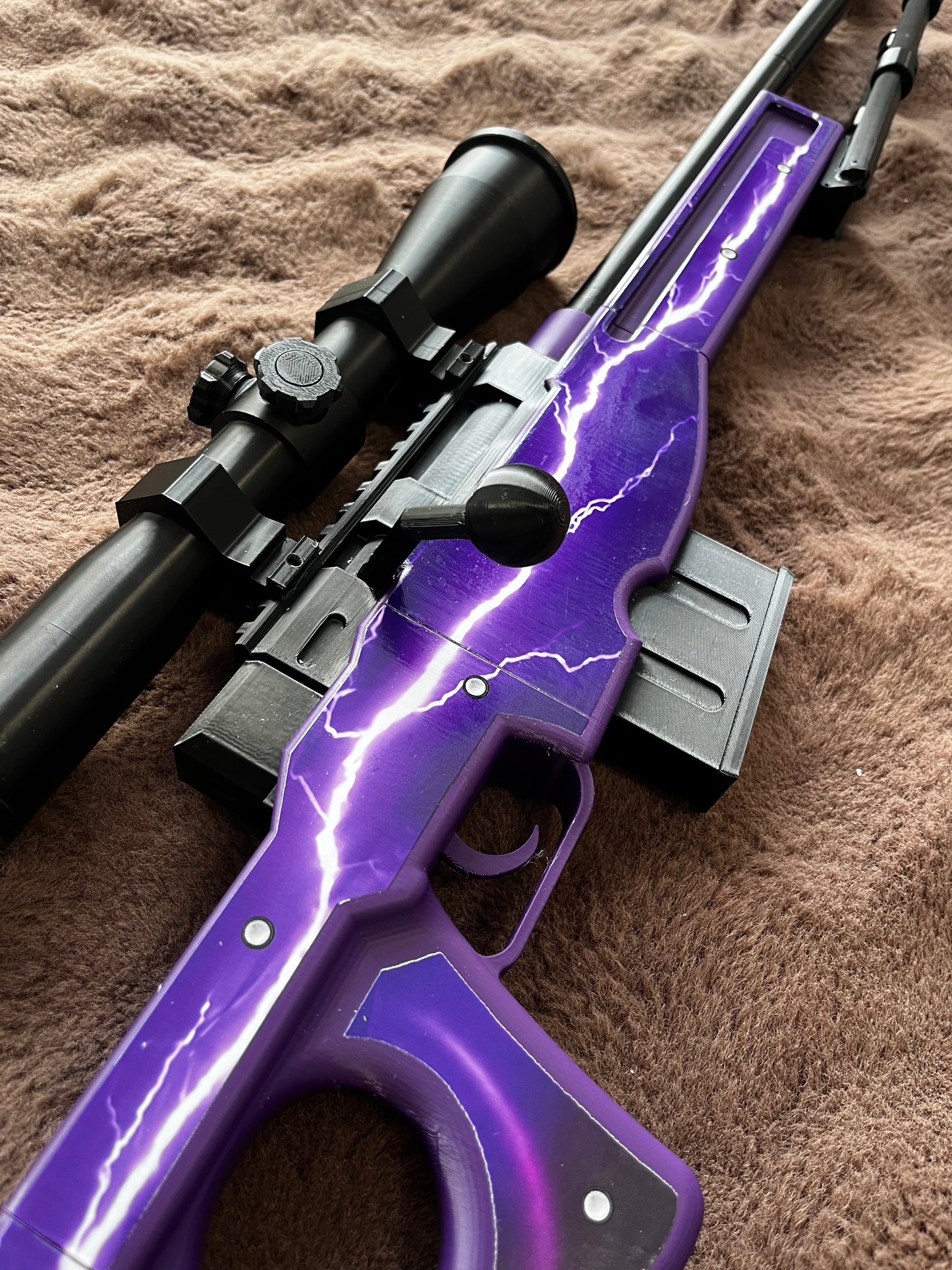 Purple Lightning Sniper Toy