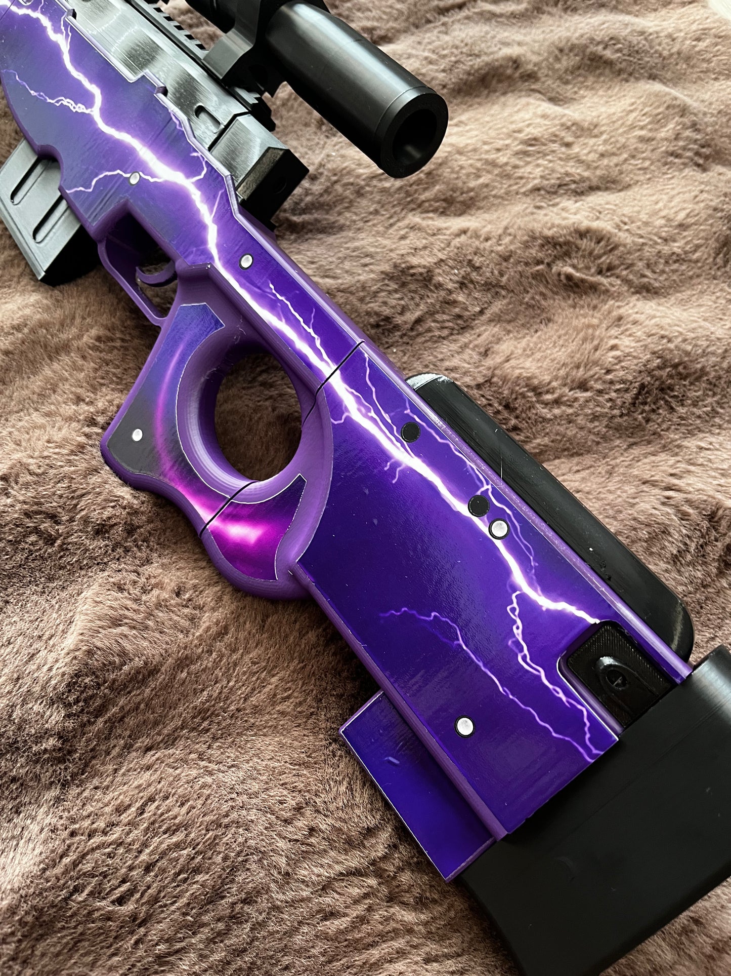 Purple Lightning Sniper Toy