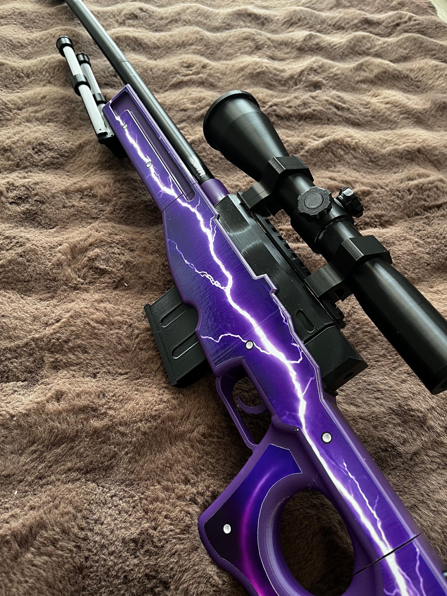 Purple Lightning Sniper Toy