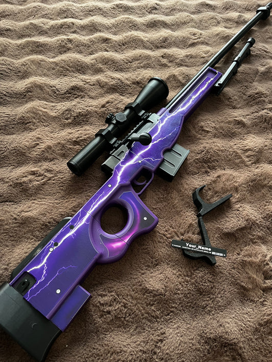 Purple Lightning Sniper Toy
