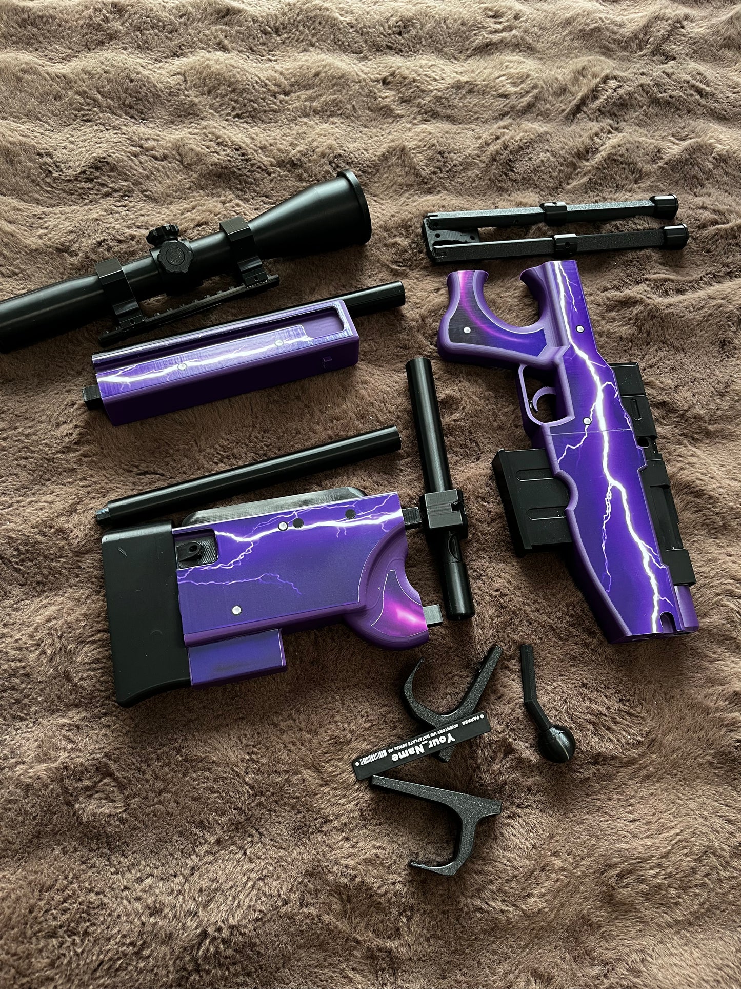 Purple Lightning Sniper Toy