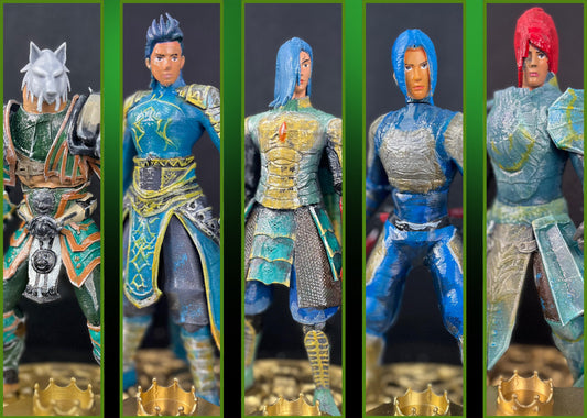 PACKAGE OF 5 (Blue or Black Armour)