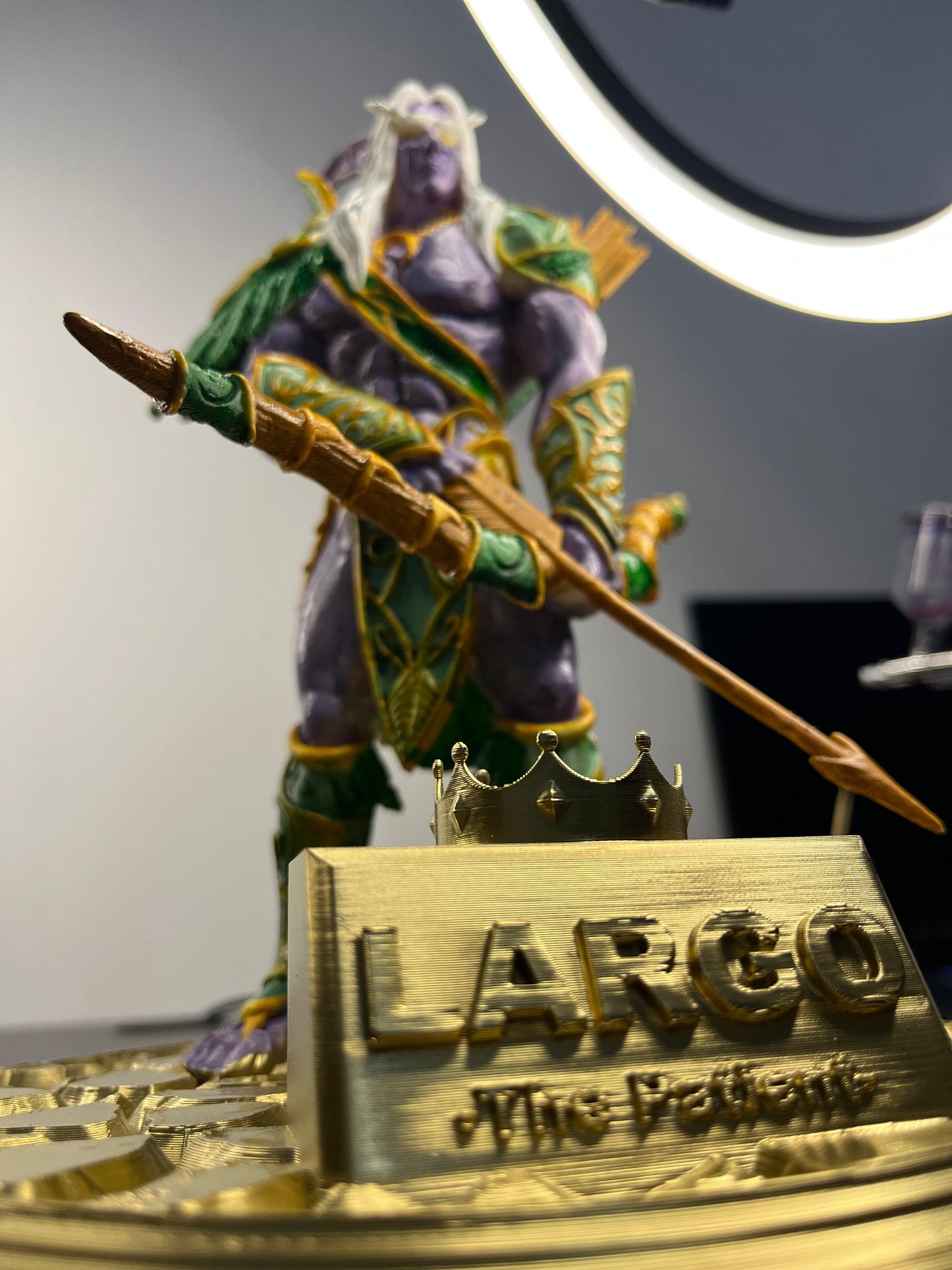 Night Elf Hunter Trophy