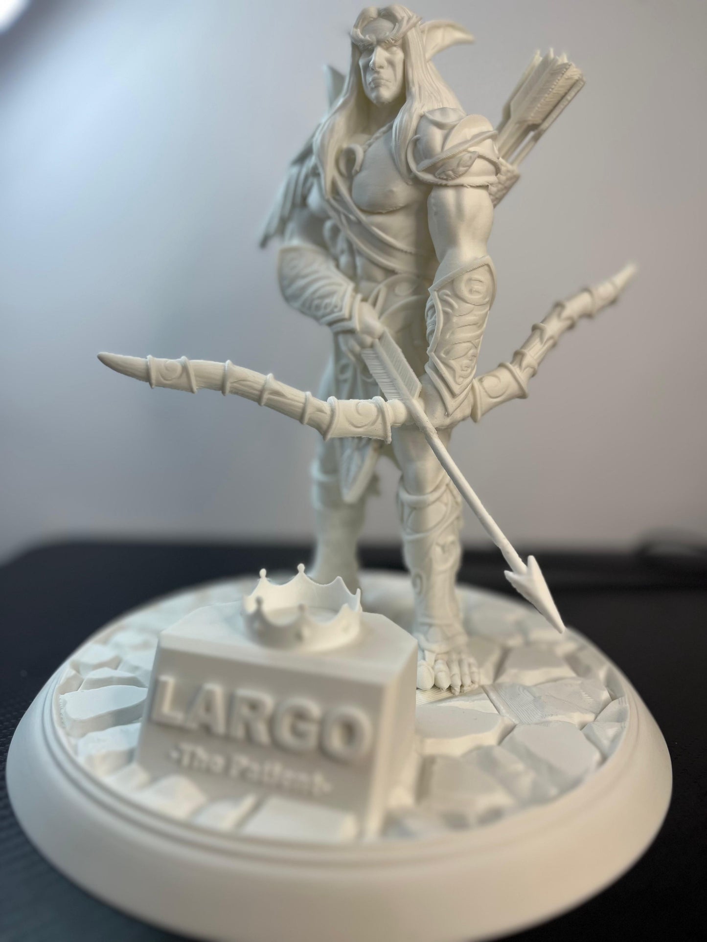 Night Elf Hunter Trophy