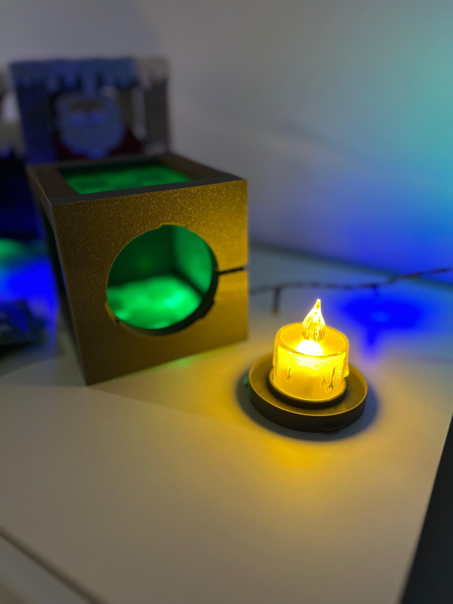 Creeper Minecraft Lamp